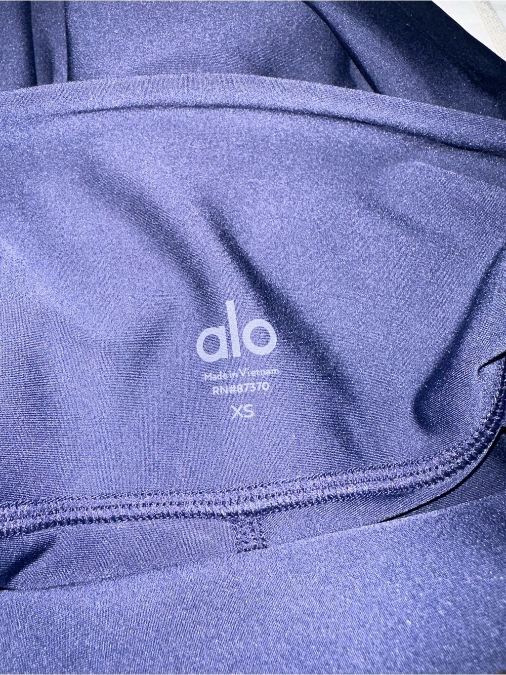 ALO Yoga Navy High-Rise Performance Leggings